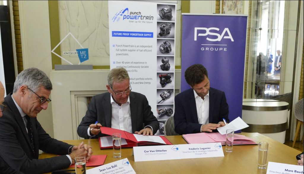 Groupe PSA and Punch Powertrain are negotiating