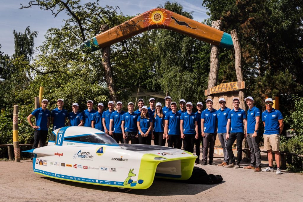 Punch Powertrain provides technical support to Belgian Solar Team