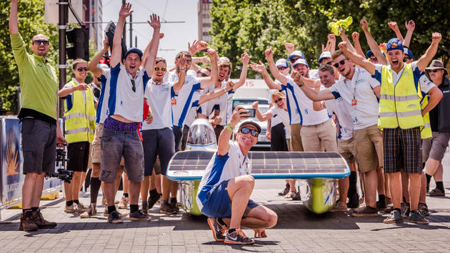 Punch Powertrain solar team 5th in 2015 'World Solar Challenge'