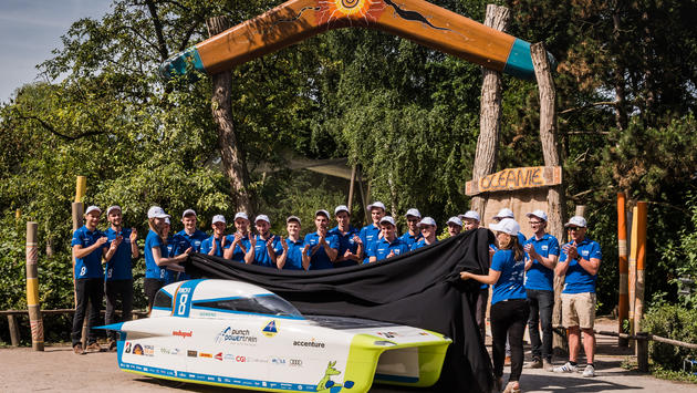 Punch Powertrain Solar Team introduces new Solar Car